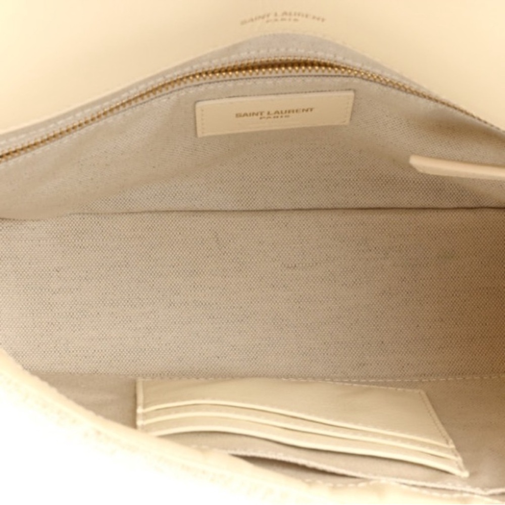 Traded RARE Saint Laurent Terry Patchwork Monogram Medium Jamie - Picture 5 of 9